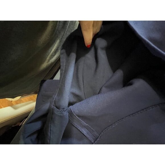 Tahari ASL Navy Blue Sleeveless Sheath Dress Size 14 - Picture 10 of 13